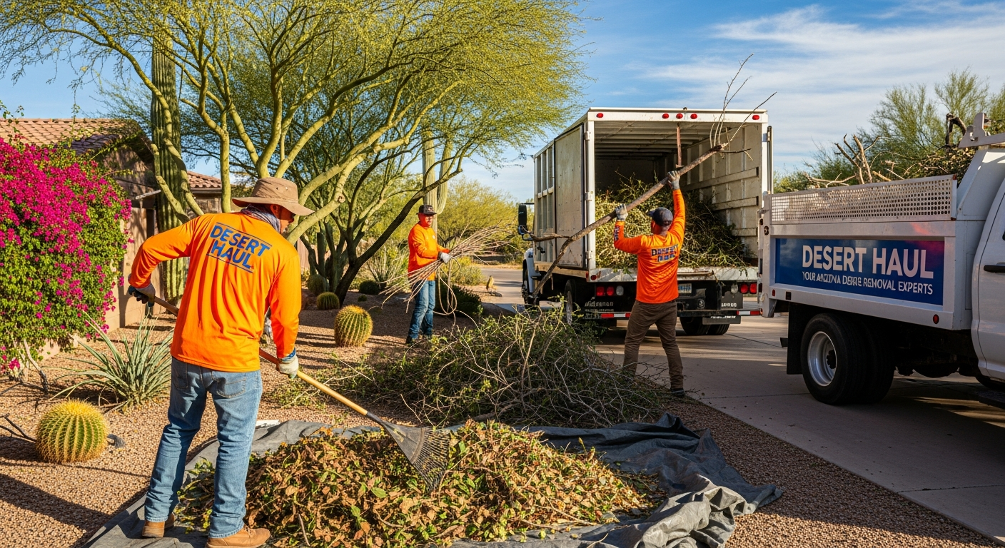 Yard Debris Removal in Phoenix