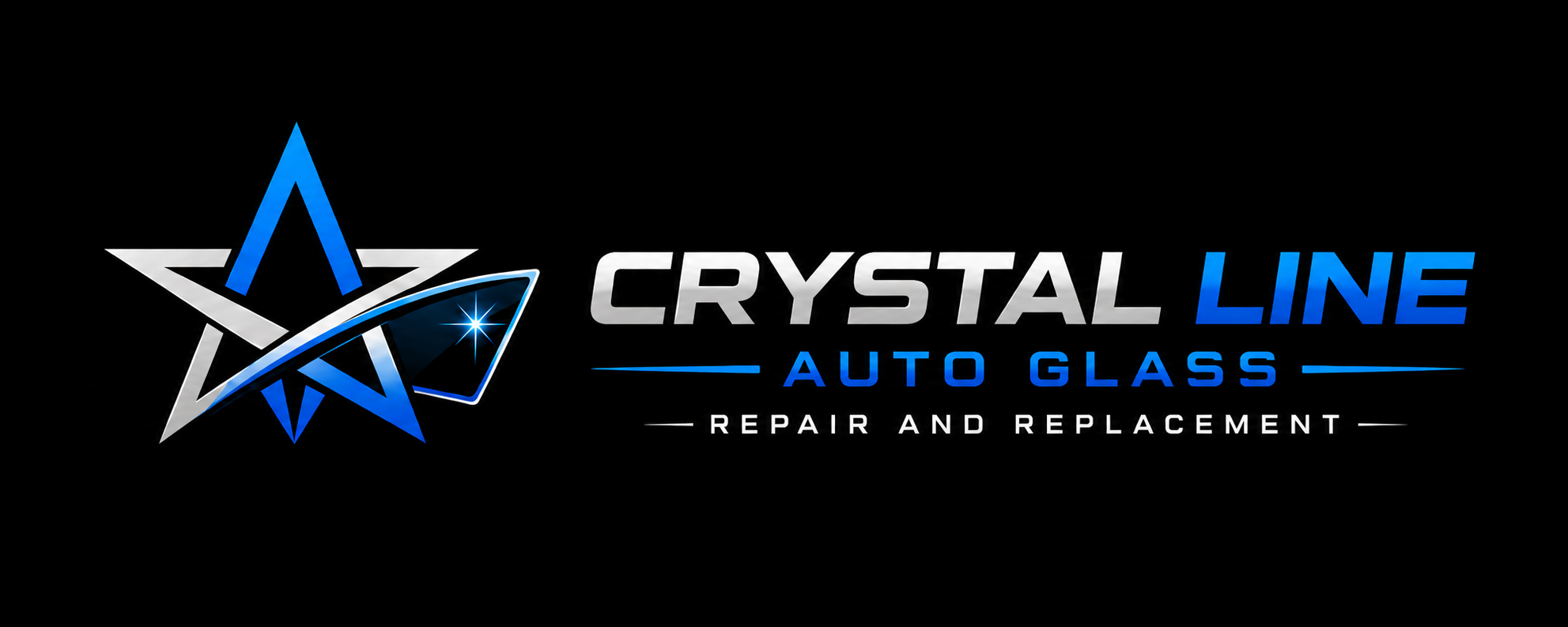 Crystal Line Auto Glass Logo