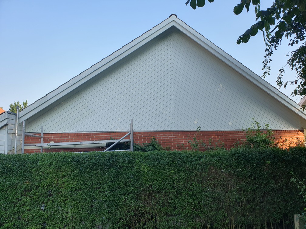 Genopbygning af gavl - Billede 1