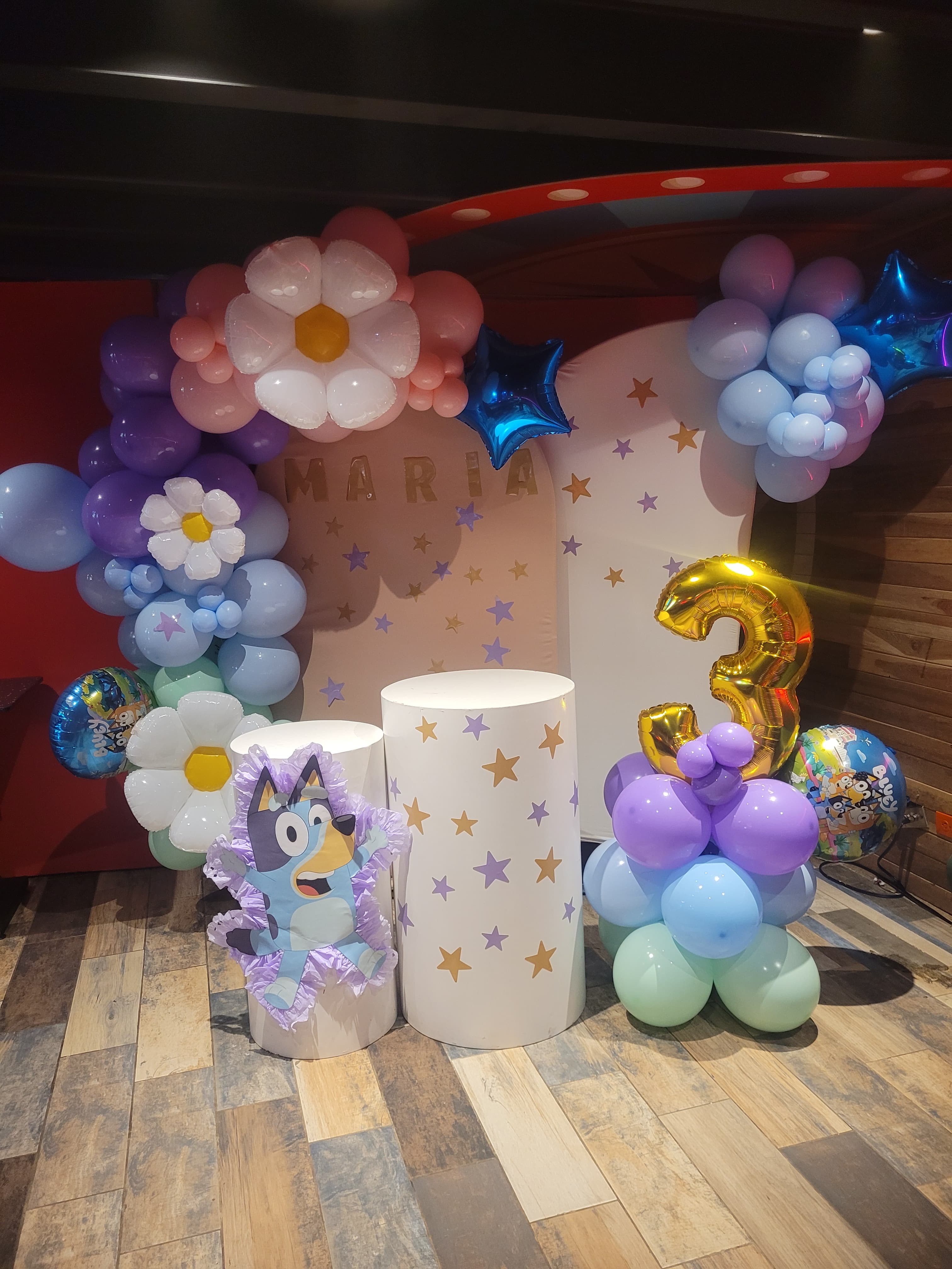 Decoración Bluey