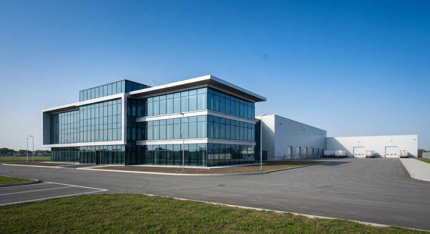 Modern logistics office