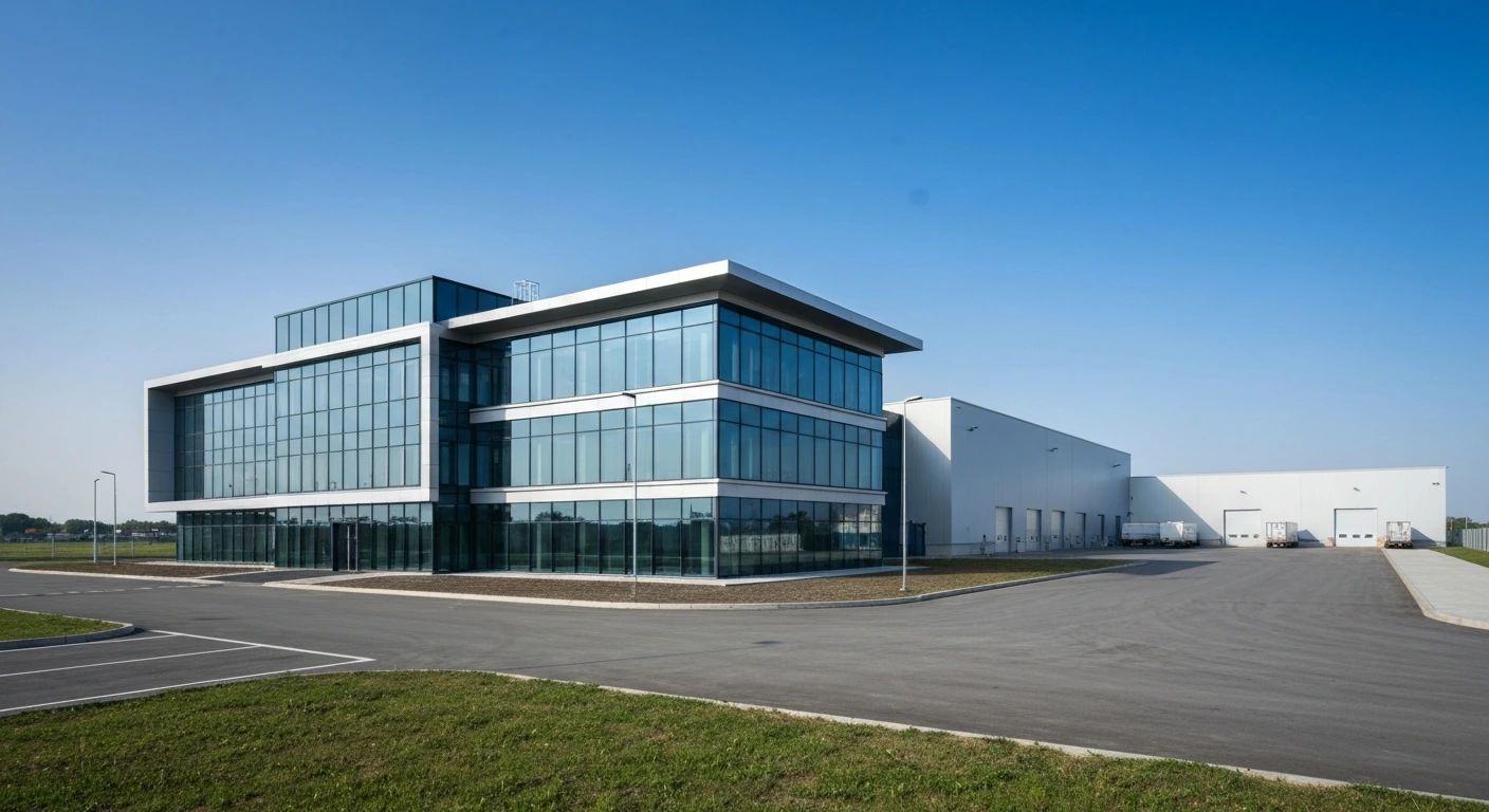 Modernes Logistikzentrum