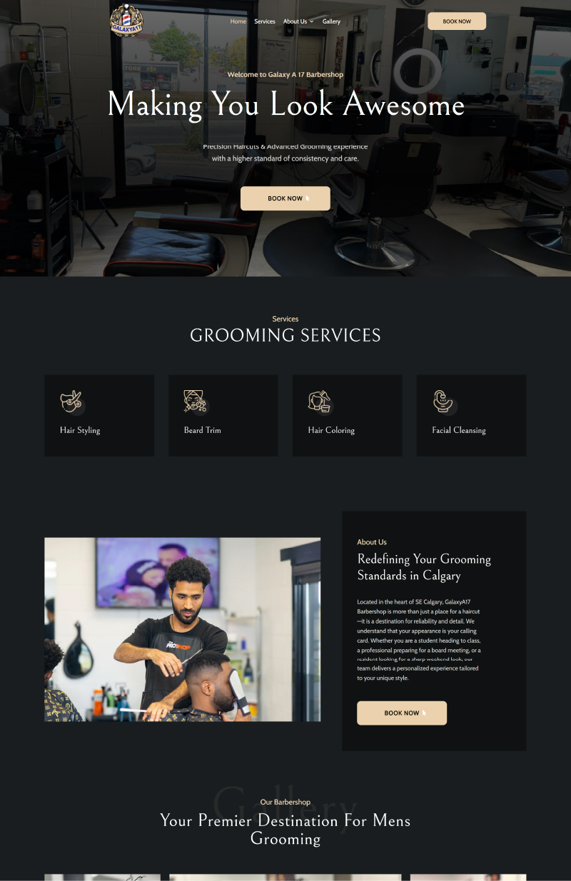 Galaxy A Barbershop