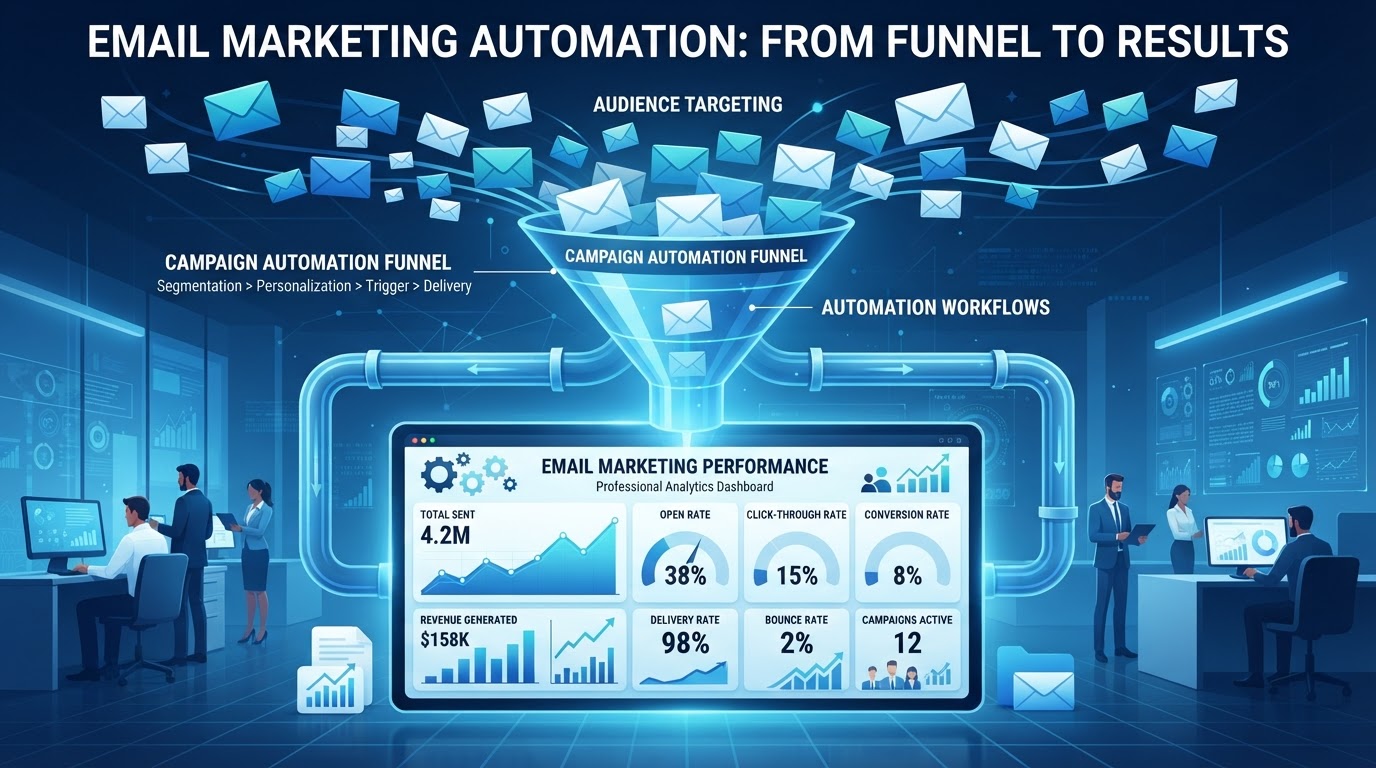 E-mail marketing automatizado: como criar fluxos que convertem leads em clientes