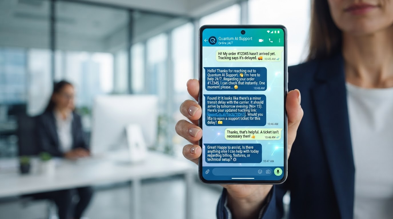 Interface de atendimento via Inteligência Artificial integrada ao WhatsApp