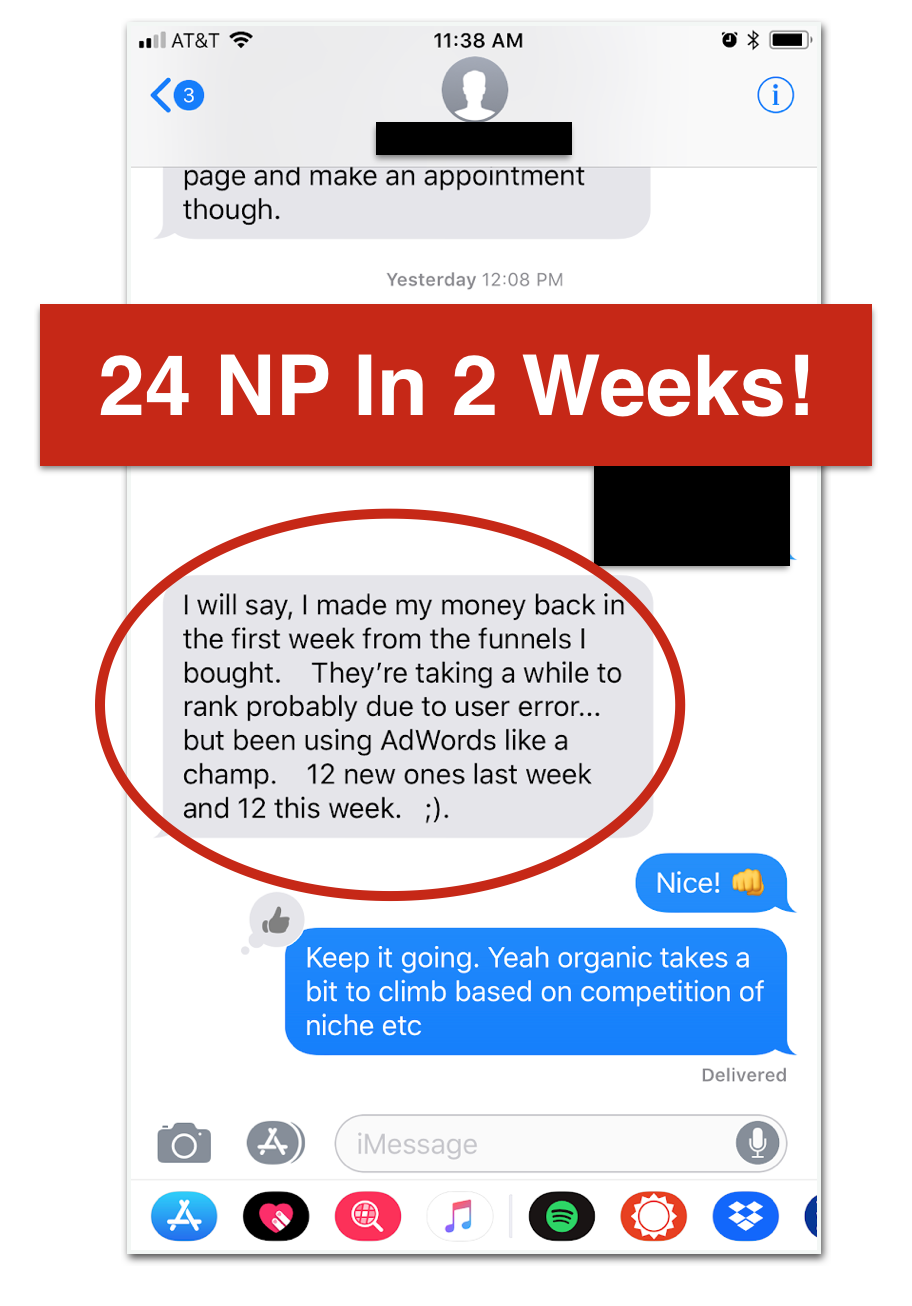 24 New Patients In 10 Days!