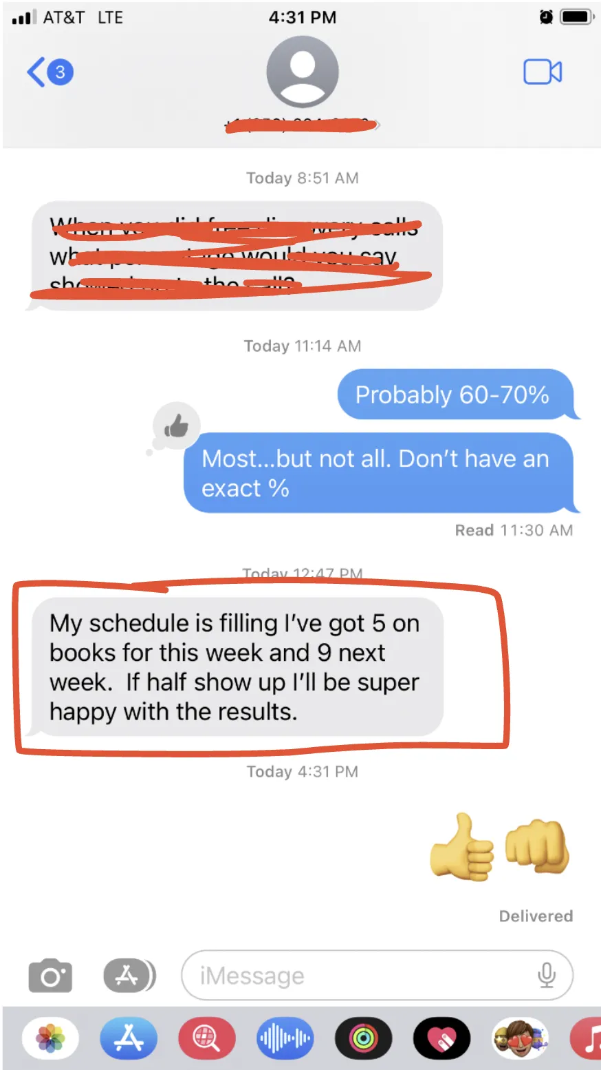 Scheduling Is Filling Up