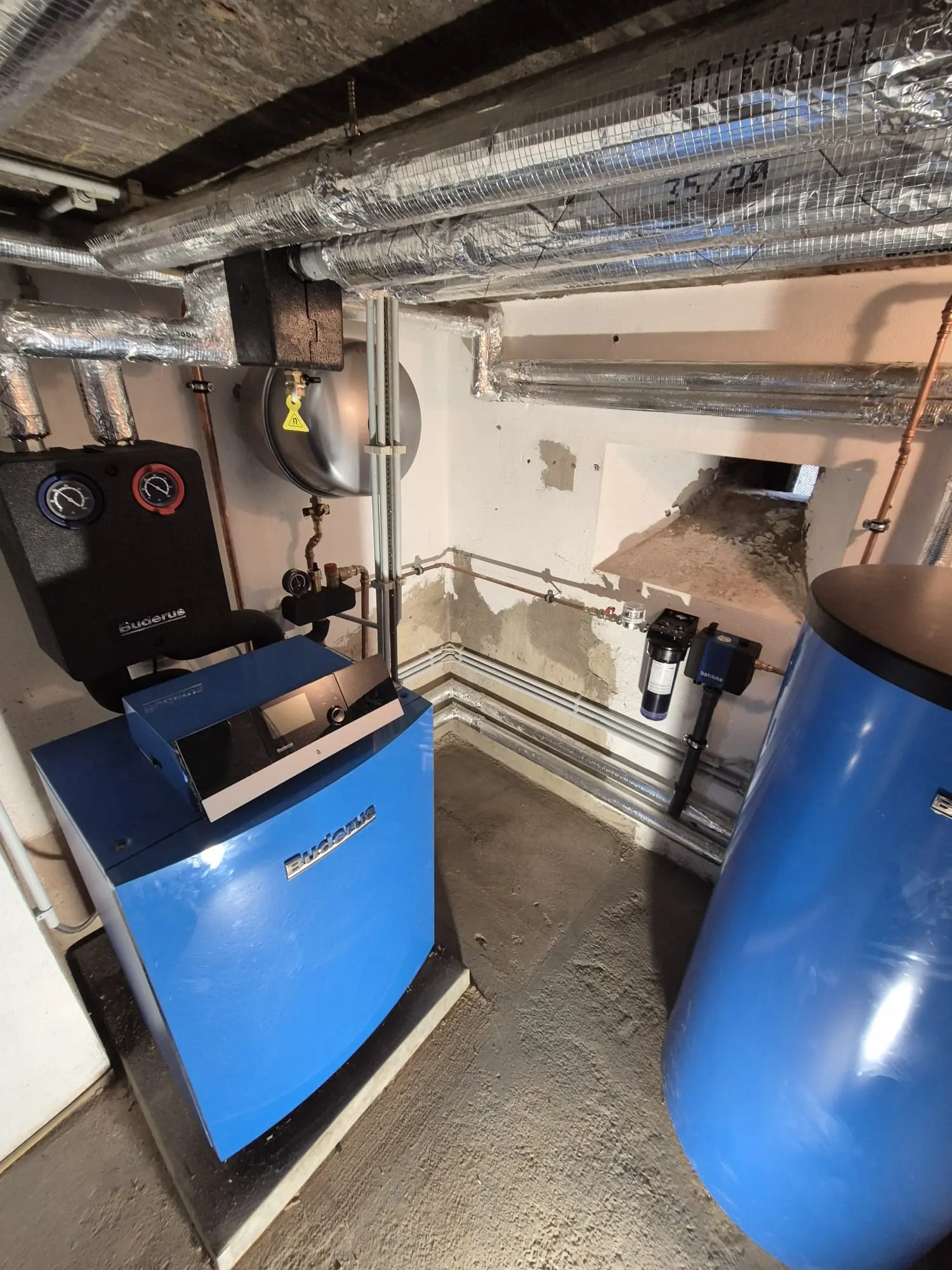 Modernisierung einer Heizungsanlage in Wettenberg durch SHK-Meisterbetrieb Hamberger