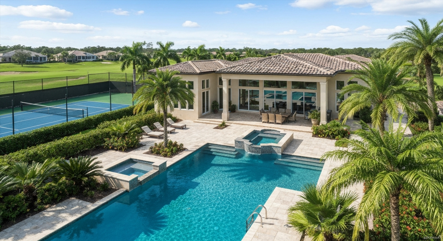 Casa vacacional de lujo con piscina en Champions Gate Orlando Florida