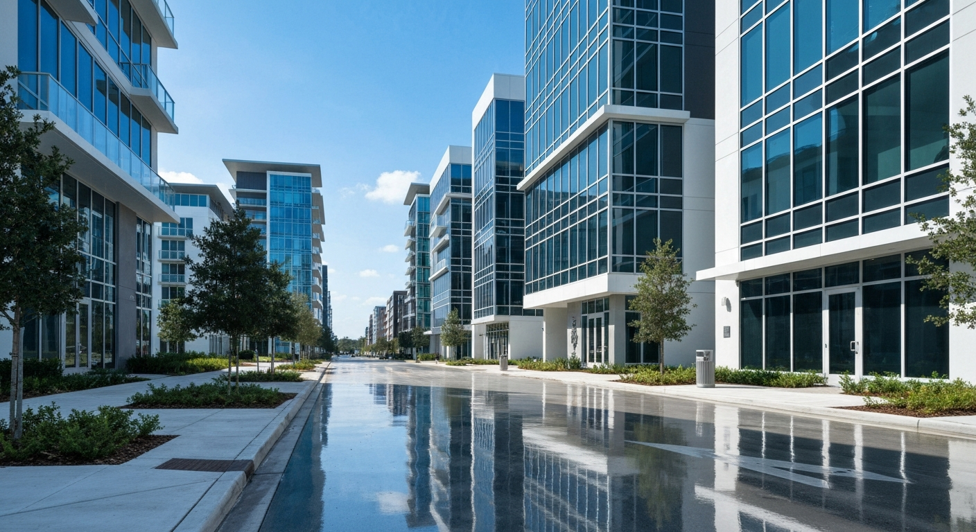 Comunidad moderna en Lake Nona Orlando Florida