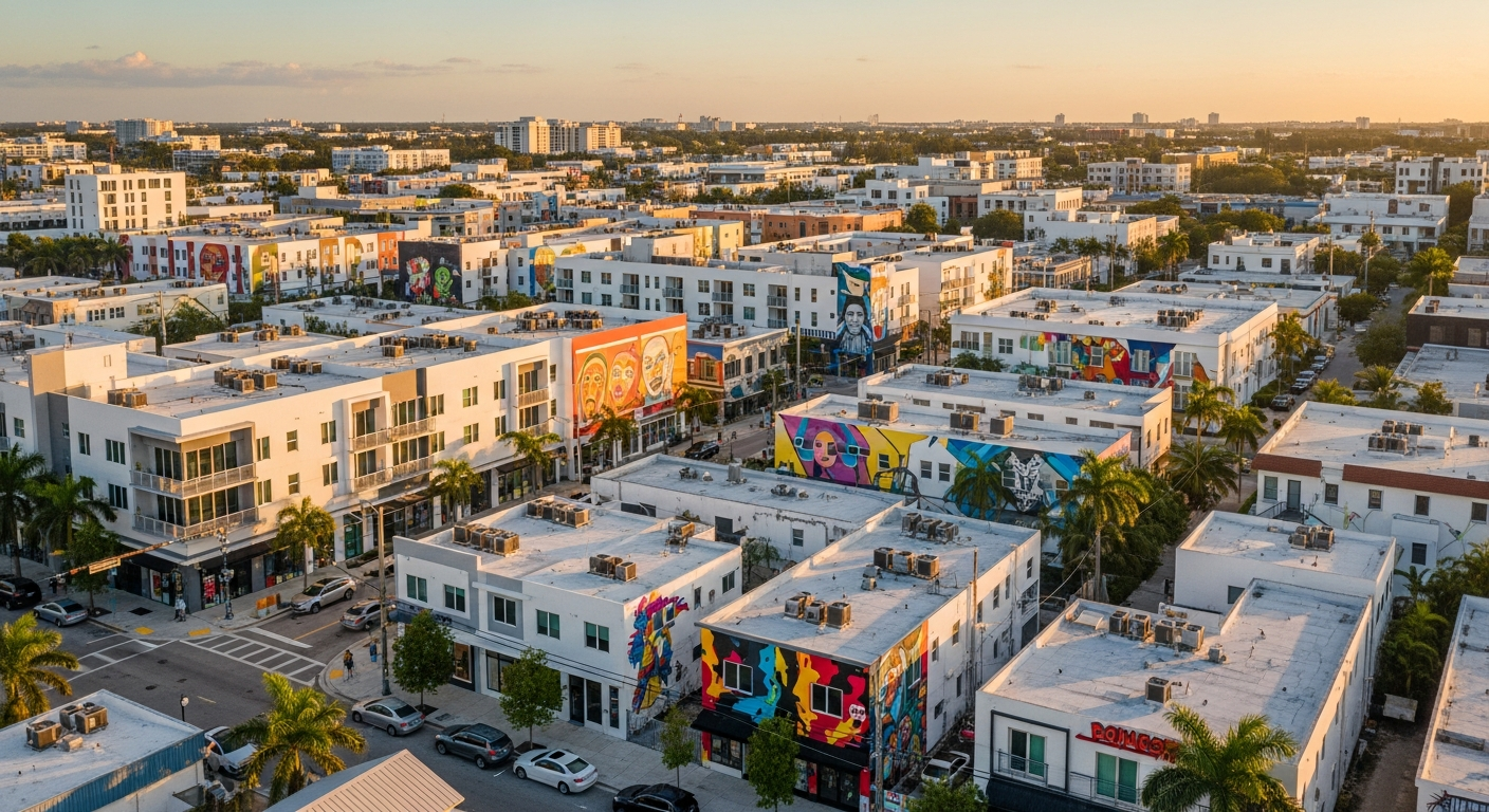 Wynwood Miami - barrio de arte y propiedades nuevas con murales coloridos