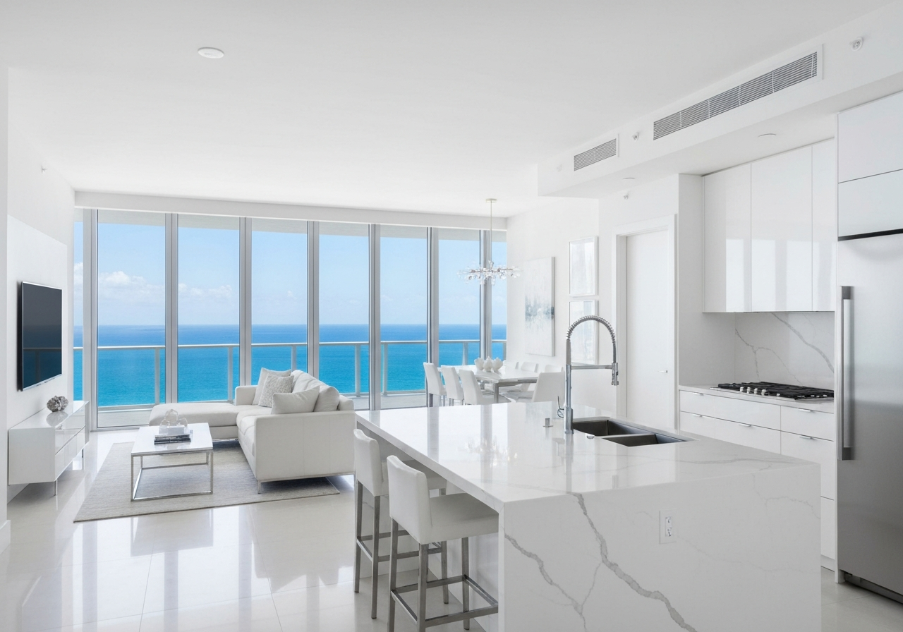 Condominio nuevo frente al océano en South Beach Miami Beach
