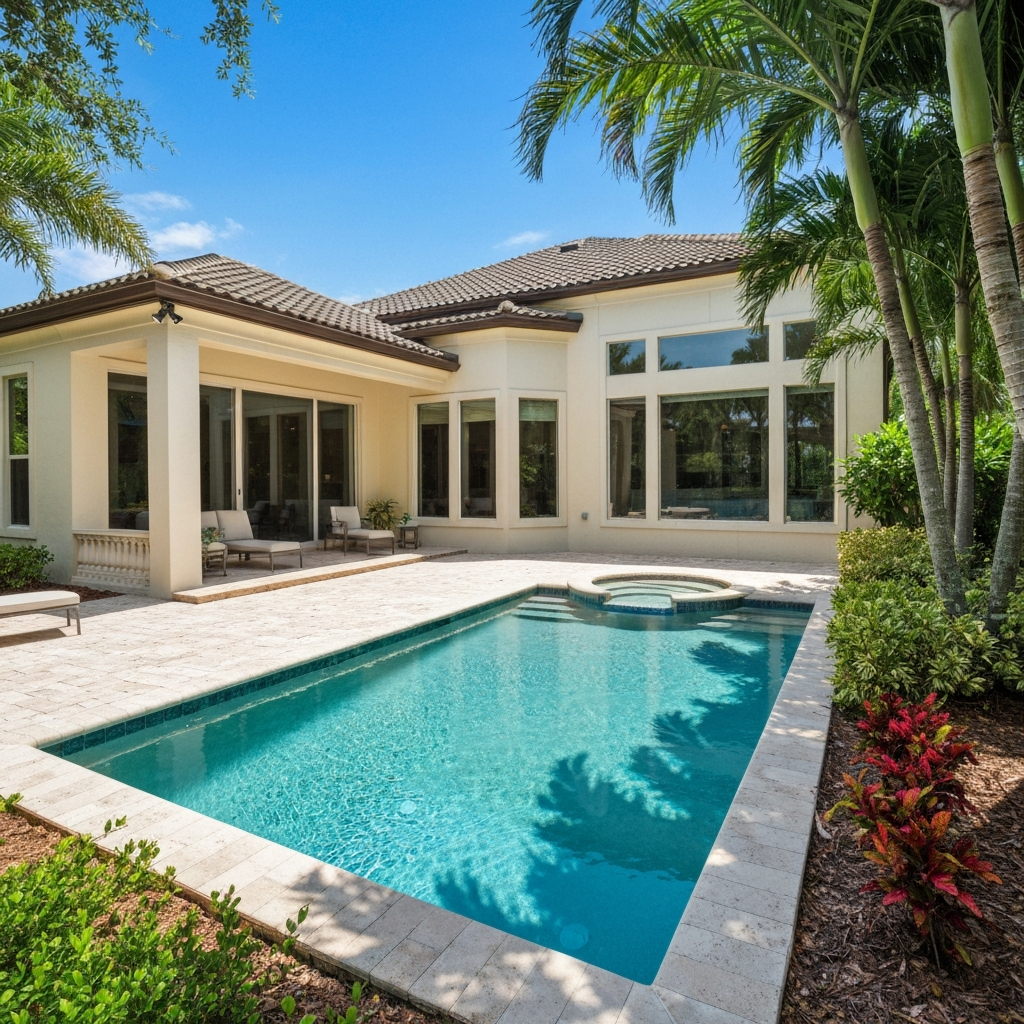 Casa vacacional con piscina para Airbnb en Champions Gate Orlando