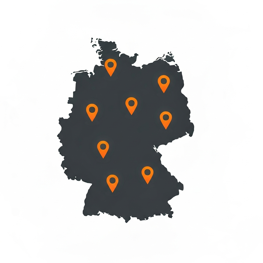 Map of Germany