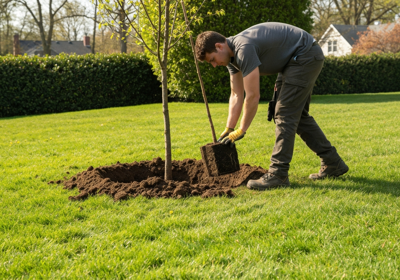 Tree planting service Syracuse NY