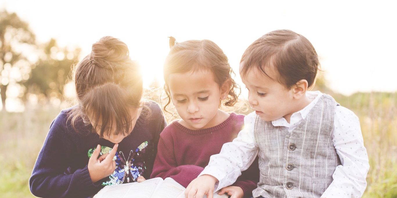 Children reading