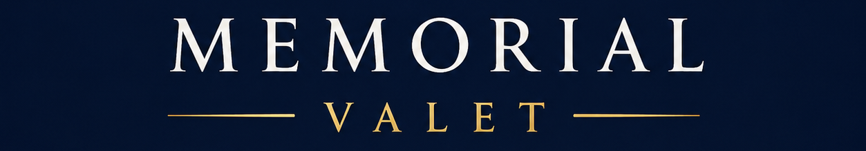 Memorial Valet Logo