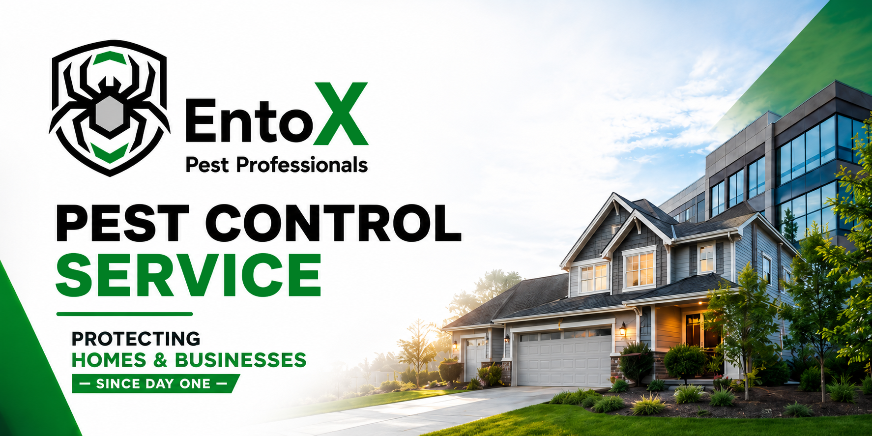 EntoX Pest control service banner