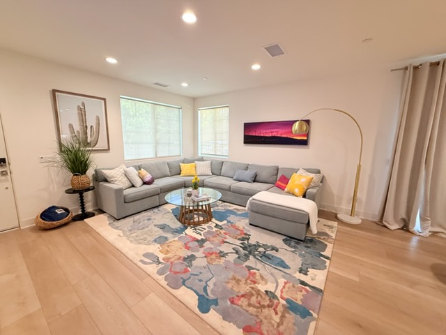 Clean Living Room