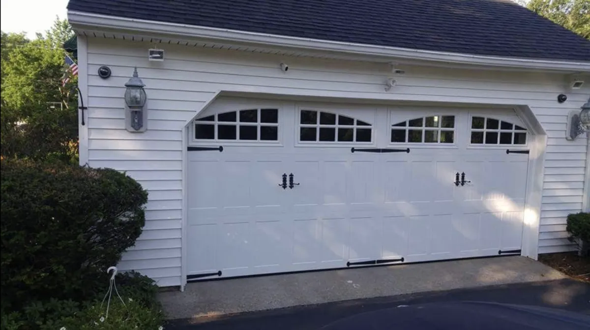 Garage door installation completed by Z & Z Overhead Door