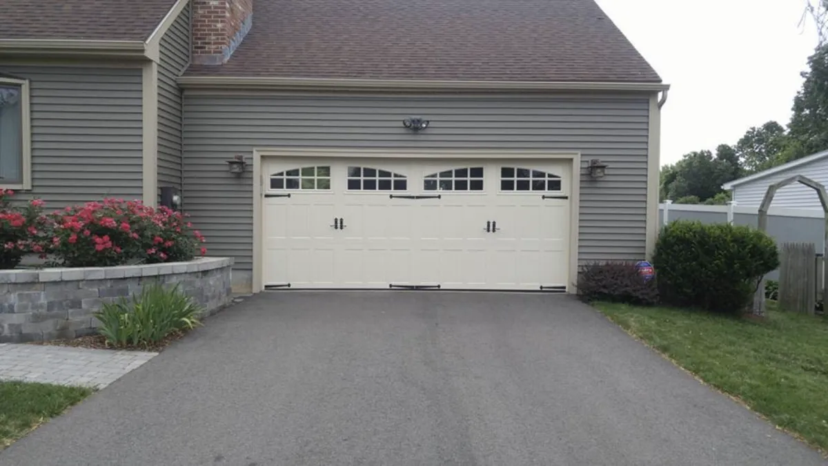 New garage door installed in Western MA by Z & Z Overhead Door
