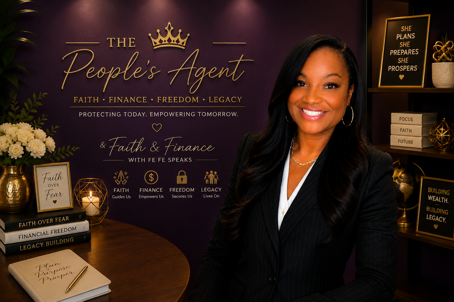 Fe Fe Speaks — The People's Agent, licensed life and health insurance professional