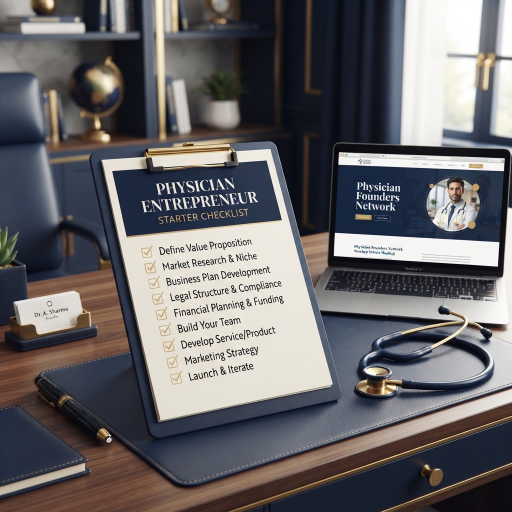 The Physician Entrepreneur's Starter Checklist