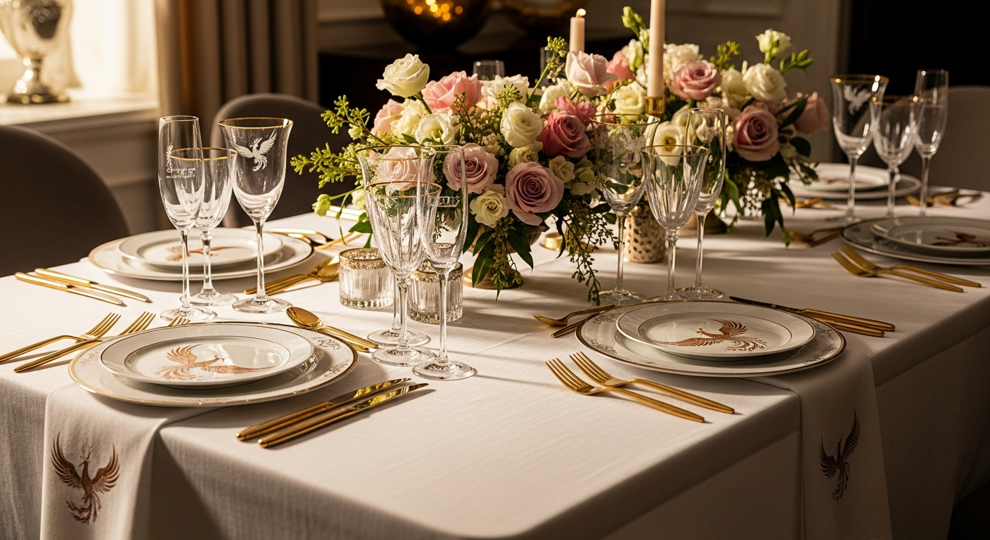 Elegant Brunch Setting