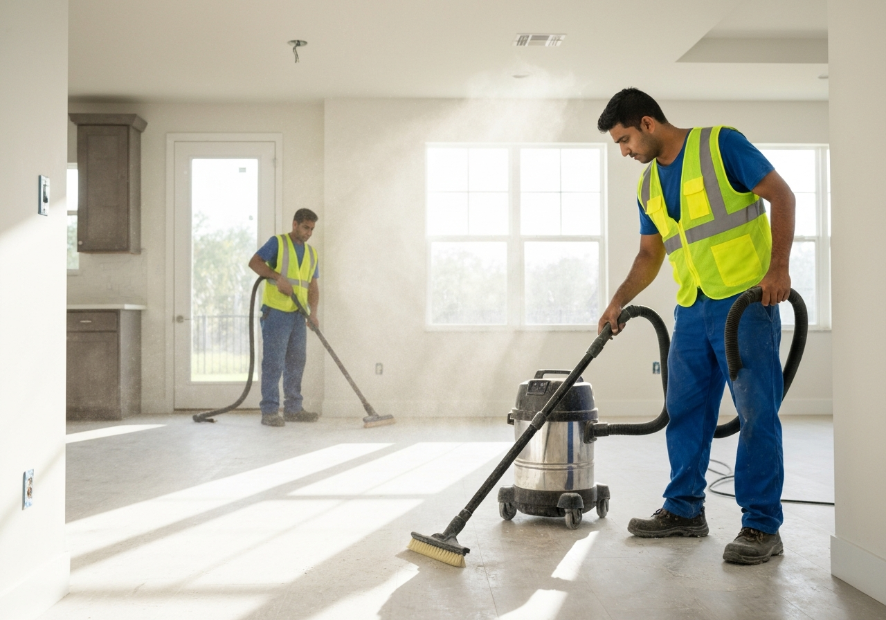 Post-construction cleaning in Stuart, FL
