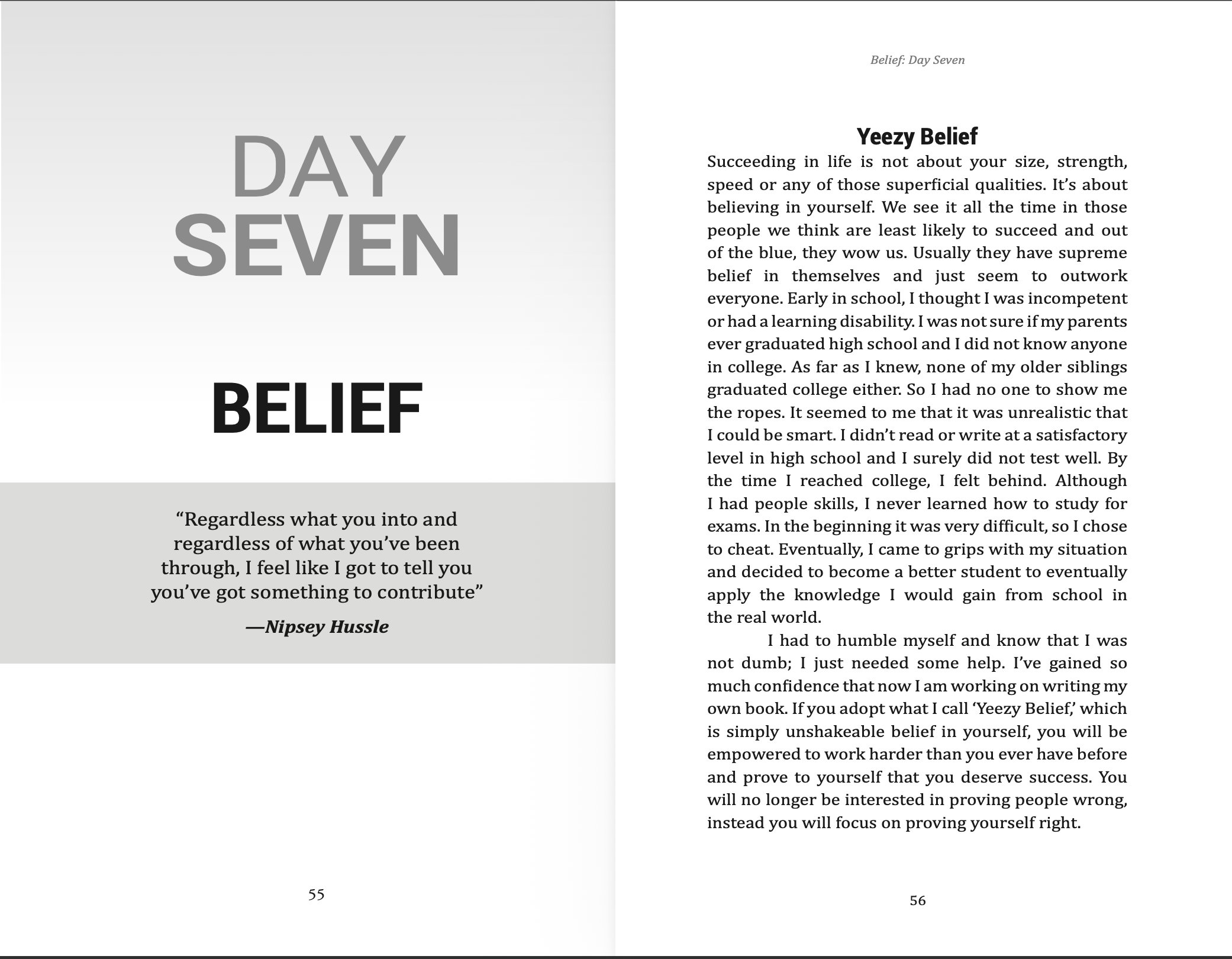 Win Today Interior Page — Day Seven: Belief