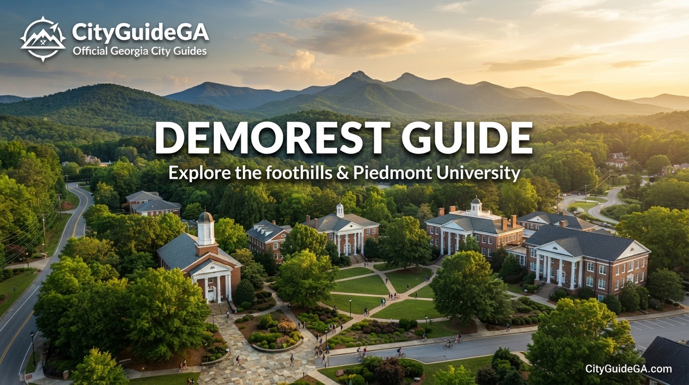 Community gathering space in the Demorest, Georgia foothills area