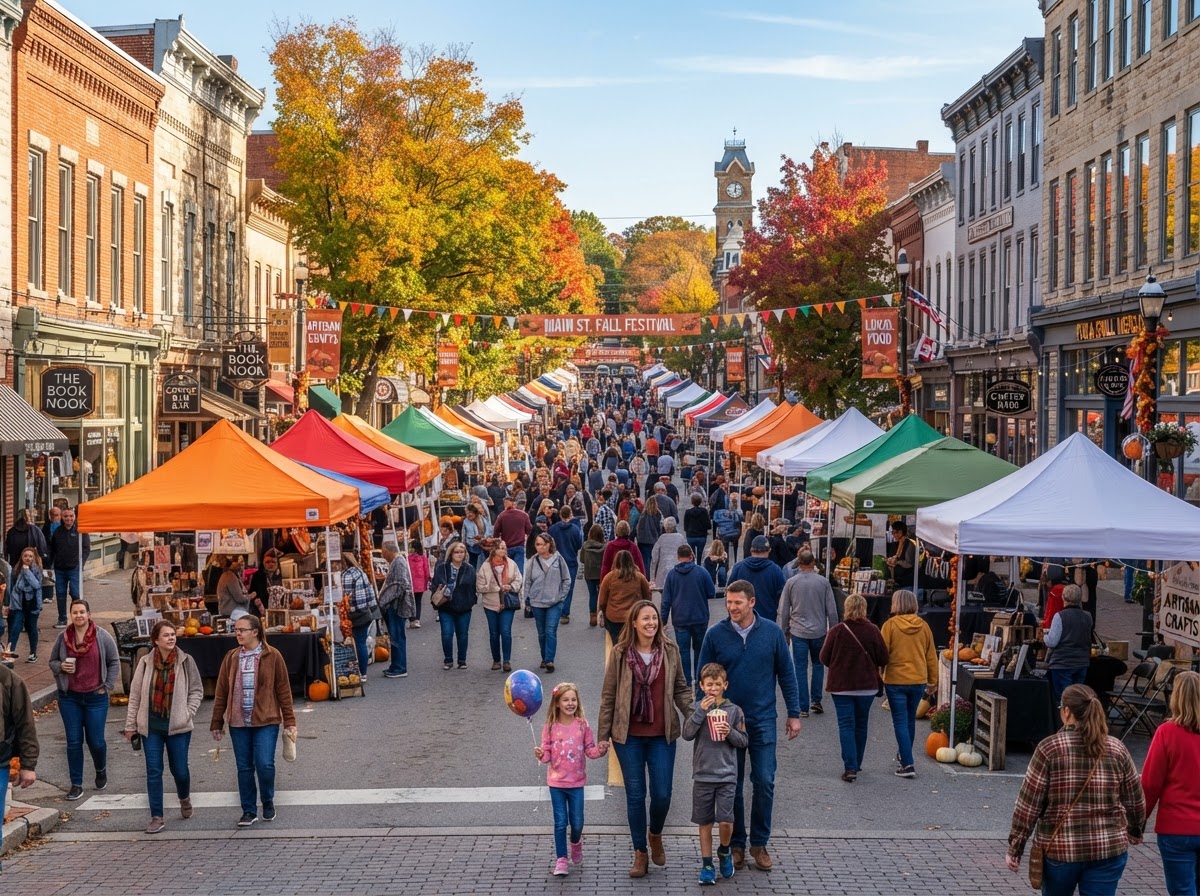 Lula Fall Festival at Rafe Banks Park in autumn