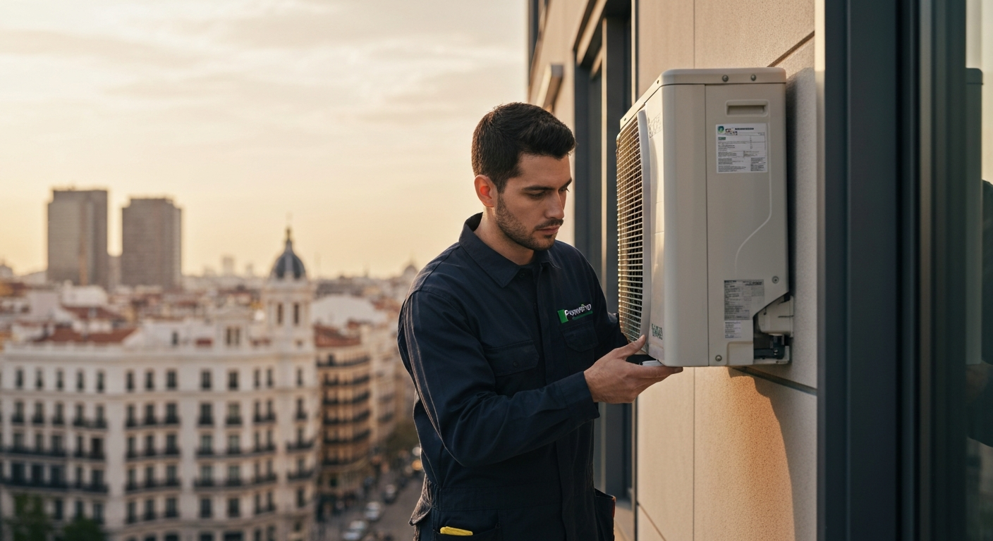 Instalación aire acondicionado Madrid