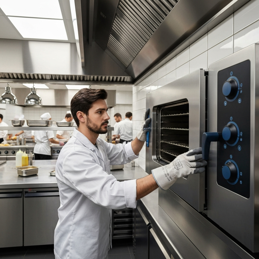 Instalación de hornos profesionales para hostelería