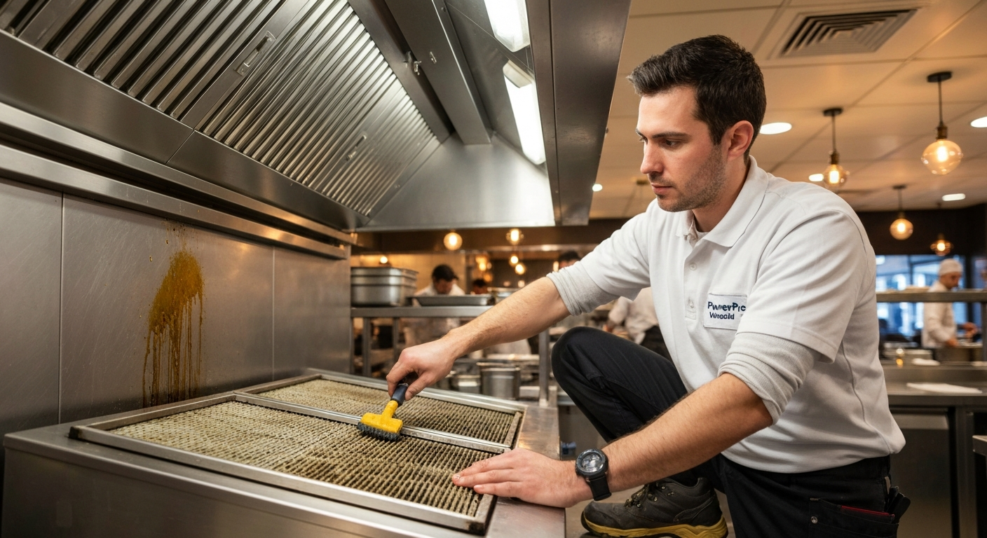 How to Clean Industrial Extractor Hood Filters