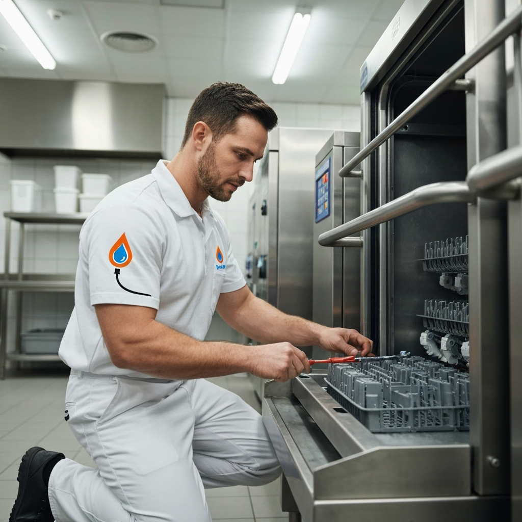 Industrial Dishwasher Repair: Common Faults