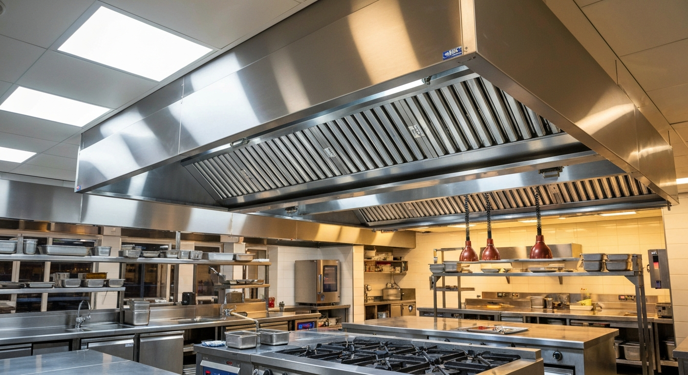 Industrial extractor hood installation in Marbella: Regulations and prices