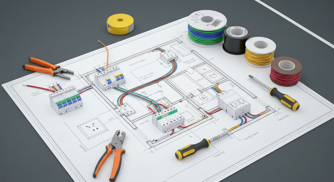 How much does a full electrical rewiring cost in Calahonda?