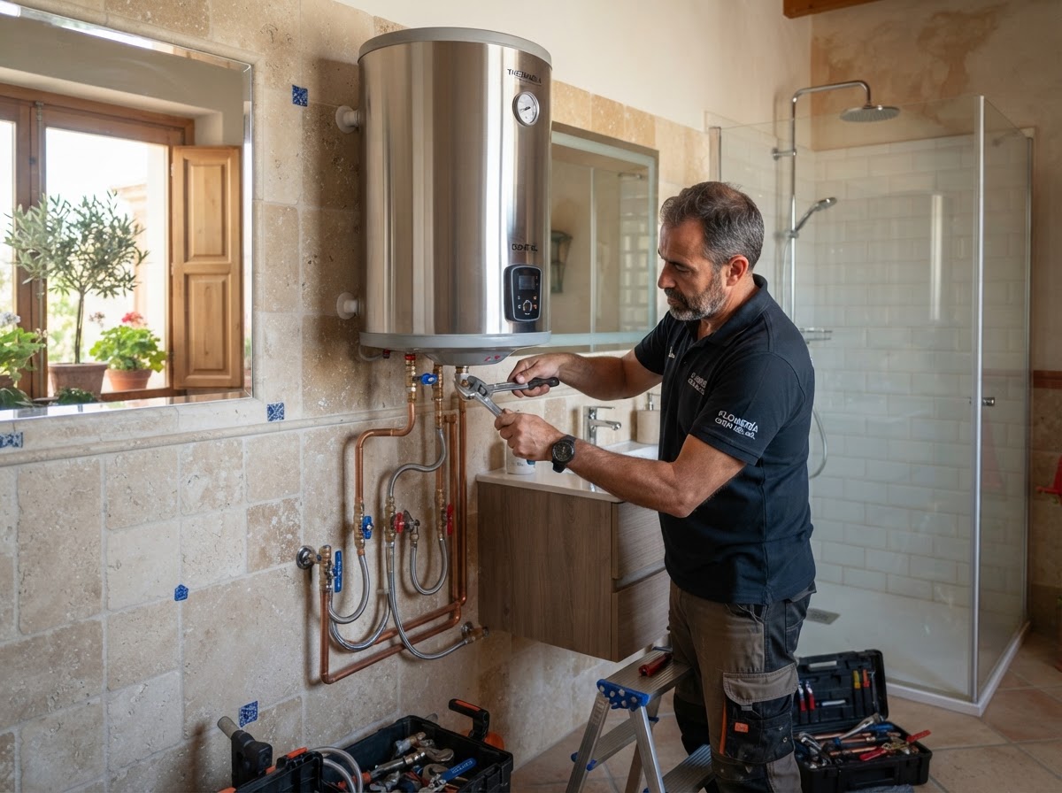 How much does it cost to replace an electric water heater in Marbella: prices and when to renovate 2026