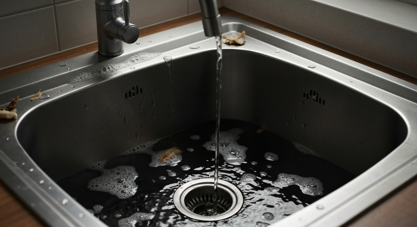 Your clogged sink is a ticking time bomb of sewage