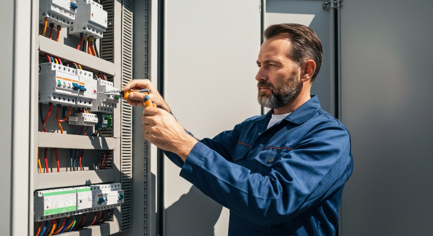 Why does the circuit breaker trip constantly in summer in Fuengirola?