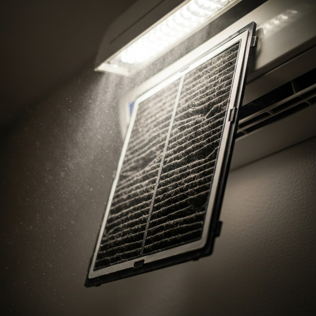 Your AC is working twice as hard to give you half the cold