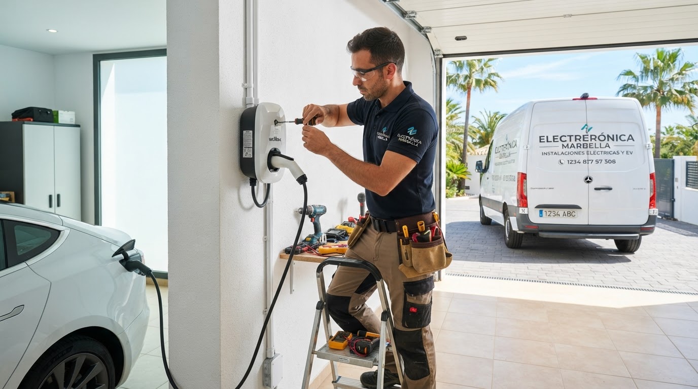How to install an EV charger in Marbella: prices and safety 2026