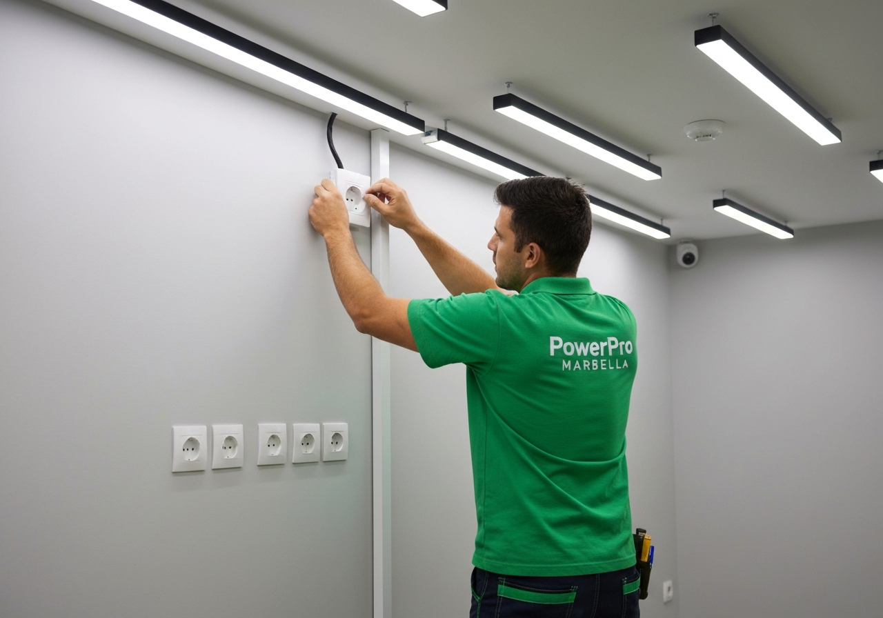 Commercial electrical installation in Marbella: Complete guide
