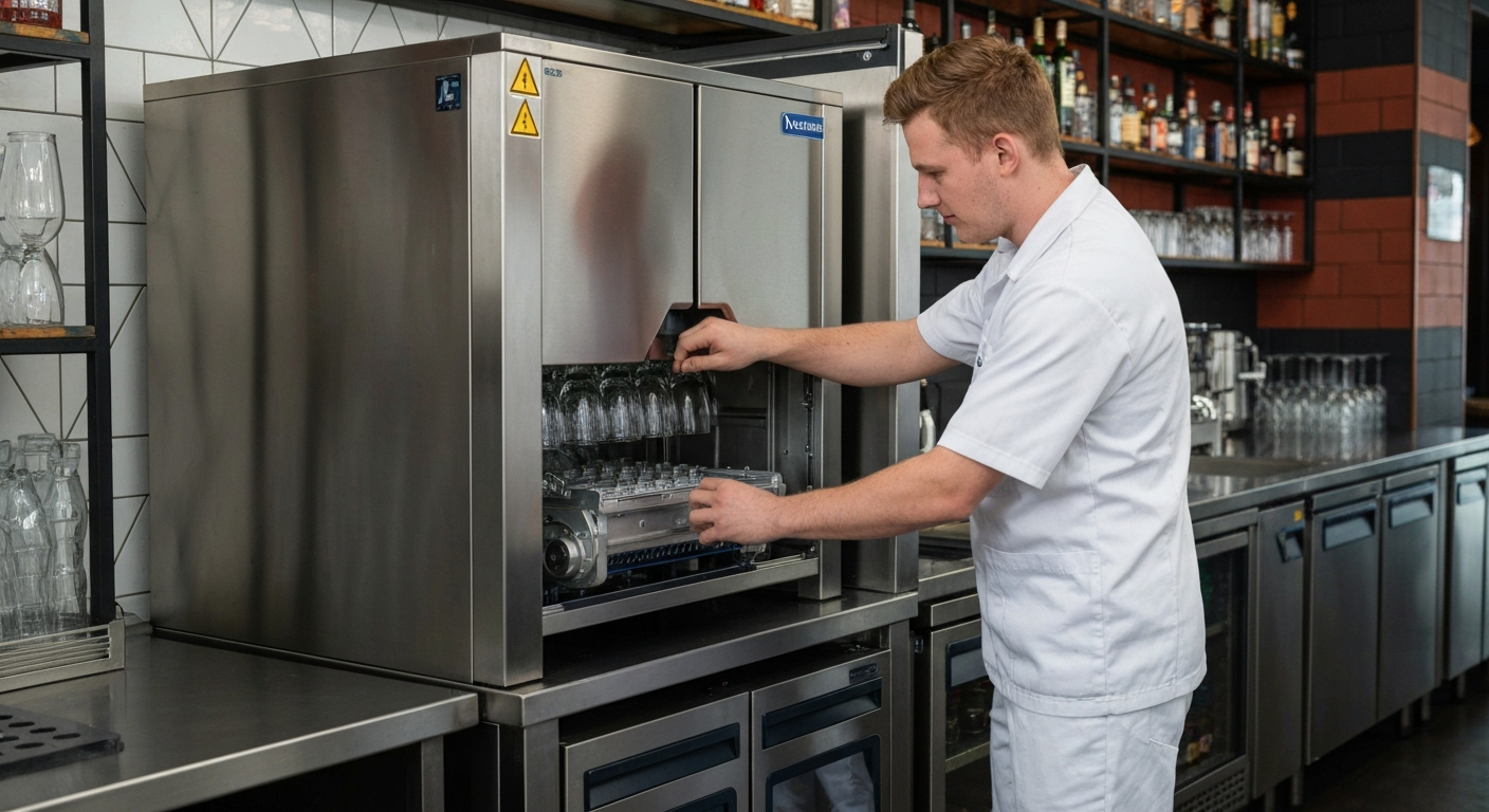 Commercial glasswasher and dishwasher repair for bars in Marbella