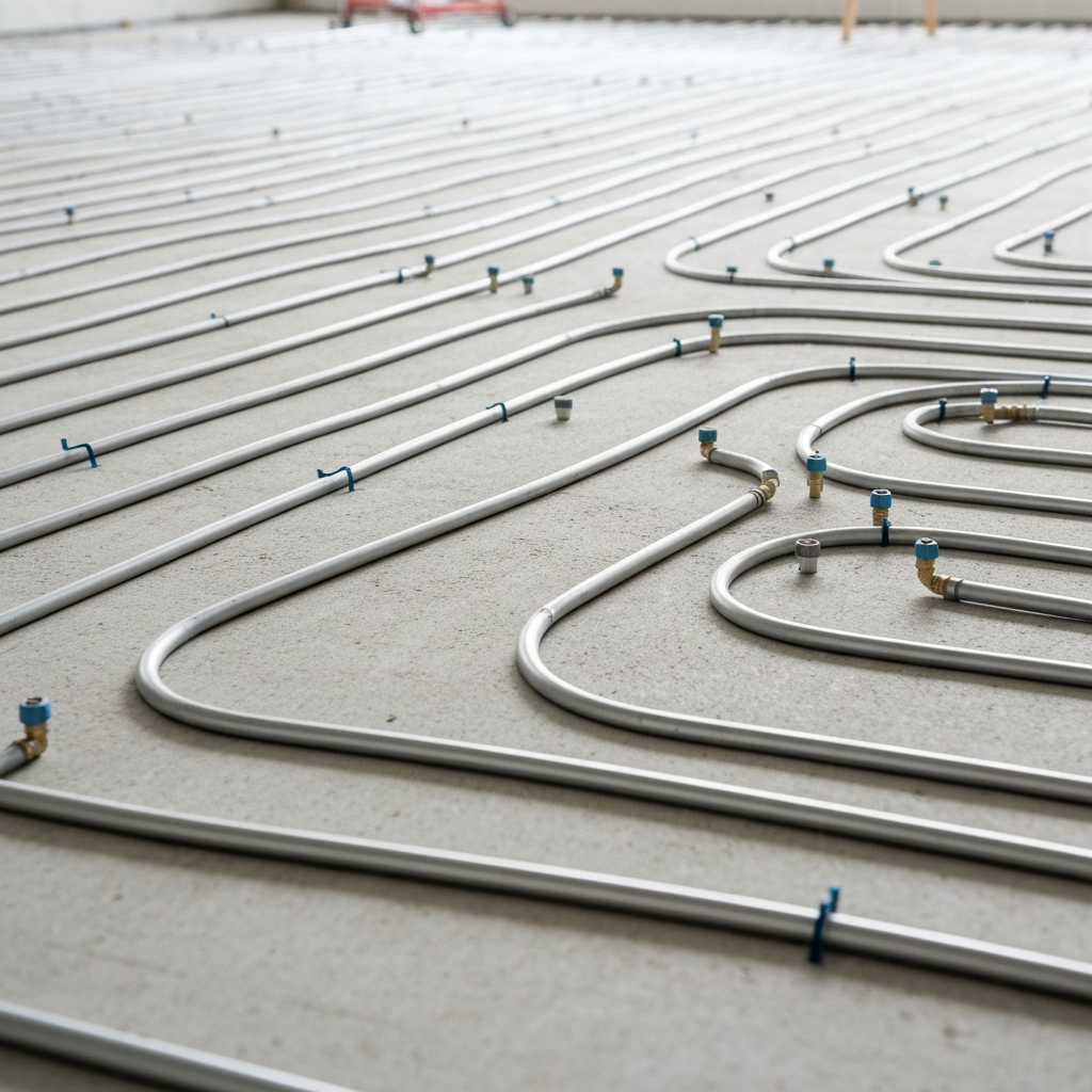 Underfloor heating with aerothermal energy: Maximum comfort for villas