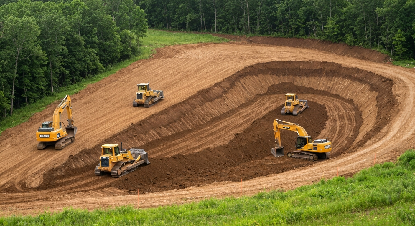 Precision Grading & Drainage