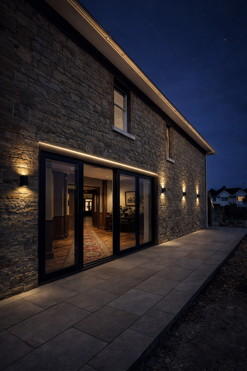 Parkbury Hotel - exterior night render