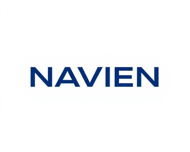Navien high-efficiency HVAC equipment logo - trusted and installed by Briden Mechanical Services in RI & MA.