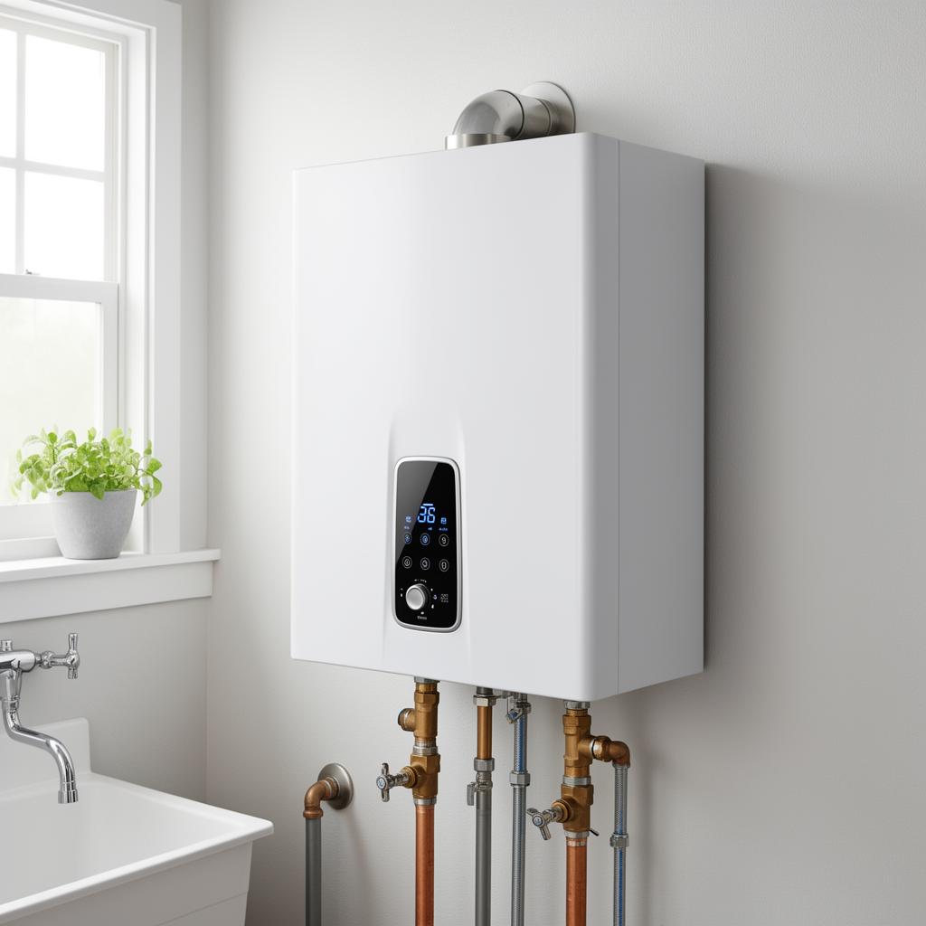 Energy-efficient traditional and tankless water heater installation and repair services by Briden Mechanical.